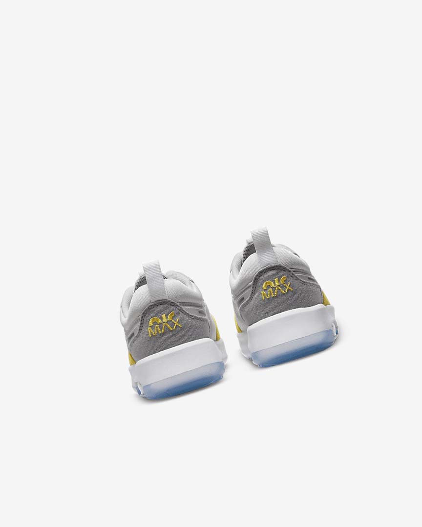 Grey / Light Grey / Black Nike Air Max Motif Girls' Shoes | CA_4528