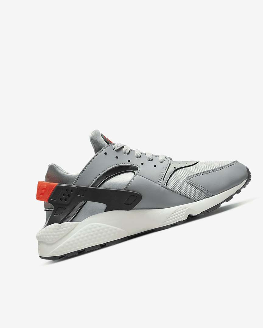 Grey / Light Grey / Orange Nike Air Huarache Men's Sneakers | CA_5360