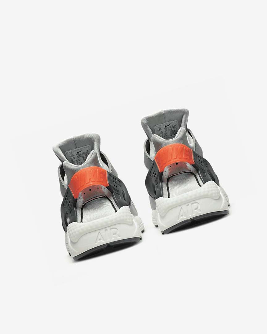 Grey / Light Grey / Orange Nike Air Huarache Men's Sneakers | CA_5360