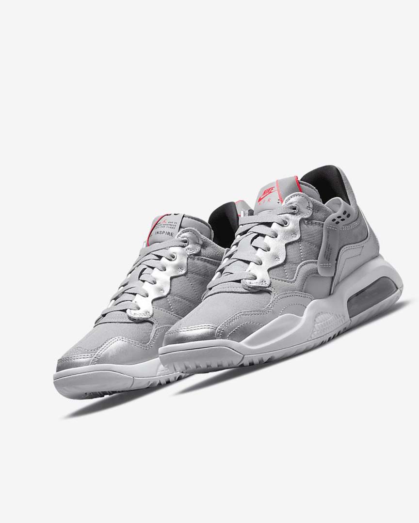 Grey / Metal Silver / Platinum / Black Nike Jordan MA2 Women's Basketball Shoes | CA_4756