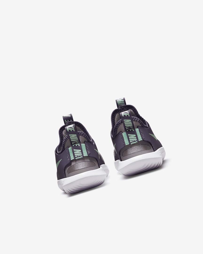 Grey / Purple / Mint Nike Flex Runner Girls' Shoes | CA_4962