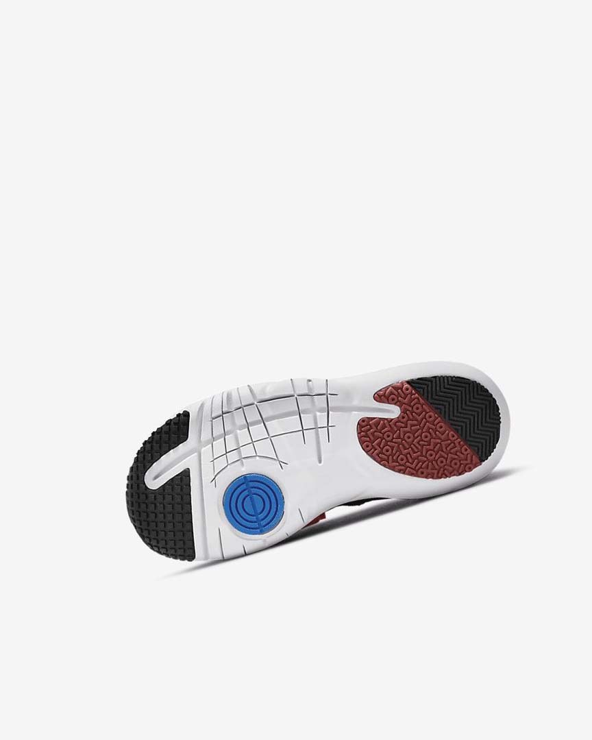 Grey / Red / Black Nike Flex Advance Boys' Shoes | CA_4758