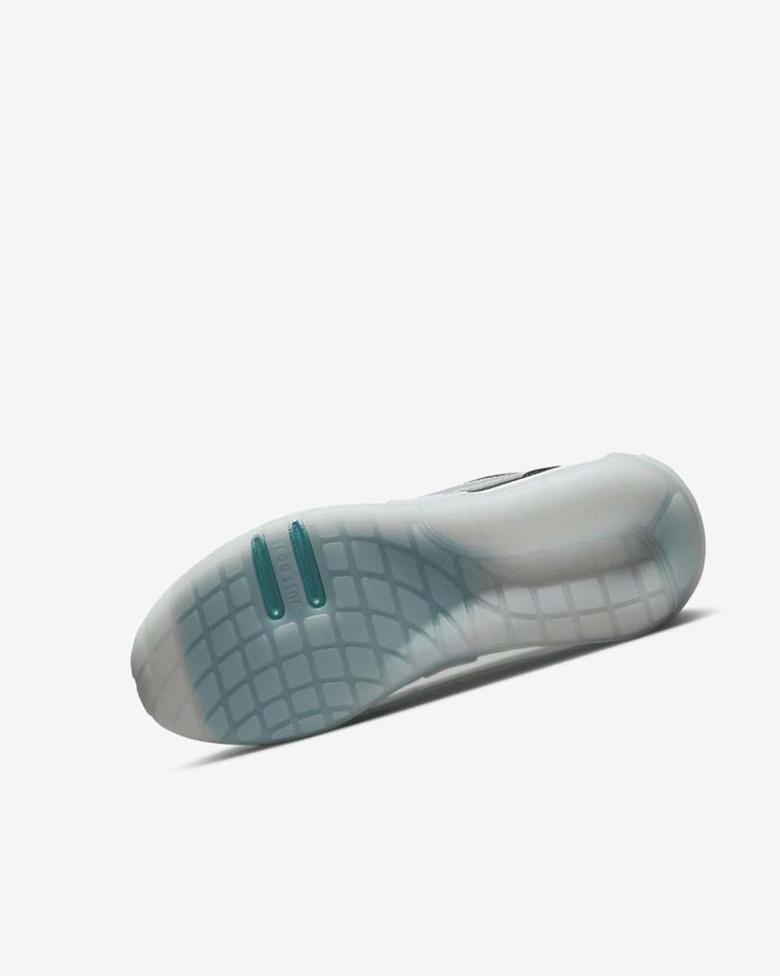 Grey / Turquoise / Dark Grey / Black Nike Air Max Motif Boys' Shoes | CA_2930