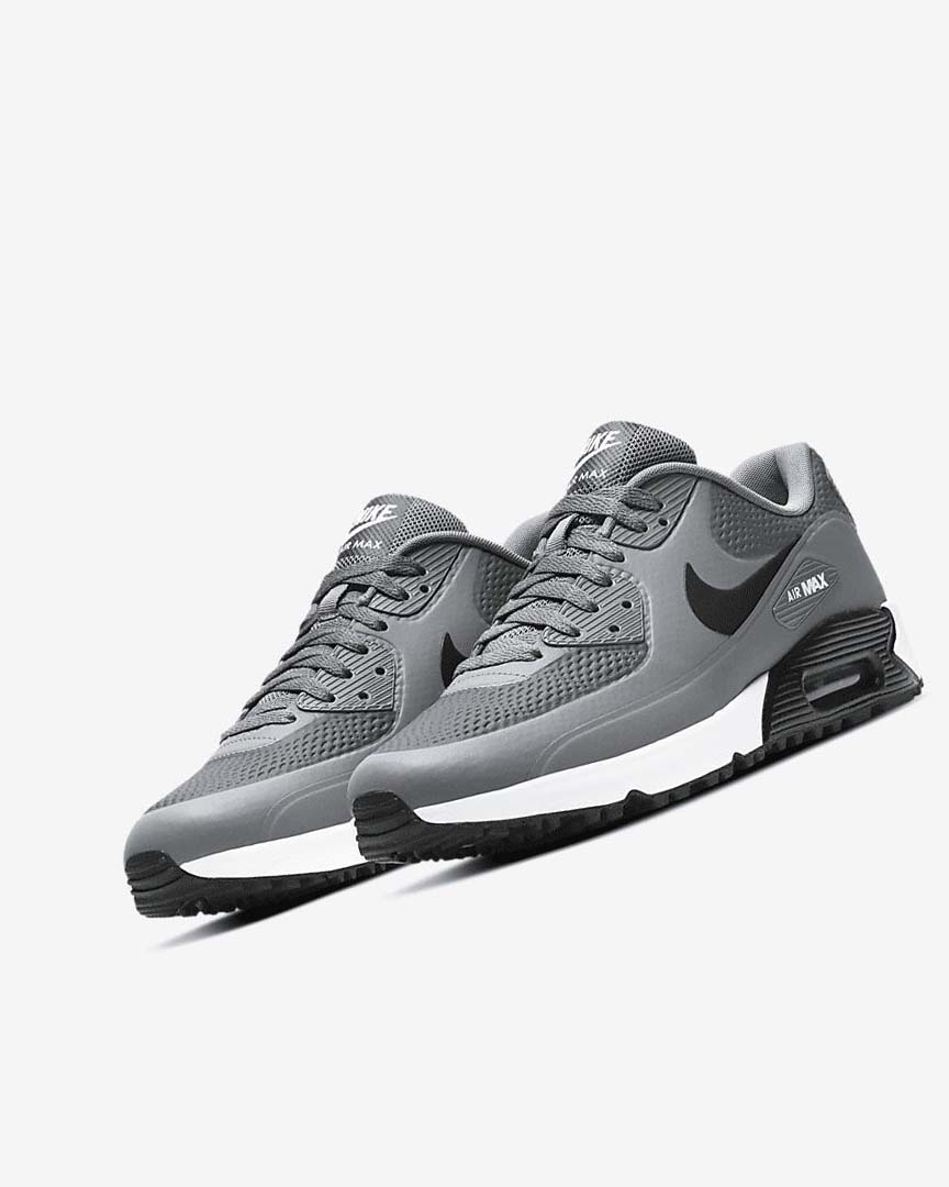 Grey / White / Black Nike Air Max 90 G Women's Golf Shoes | CA_2562