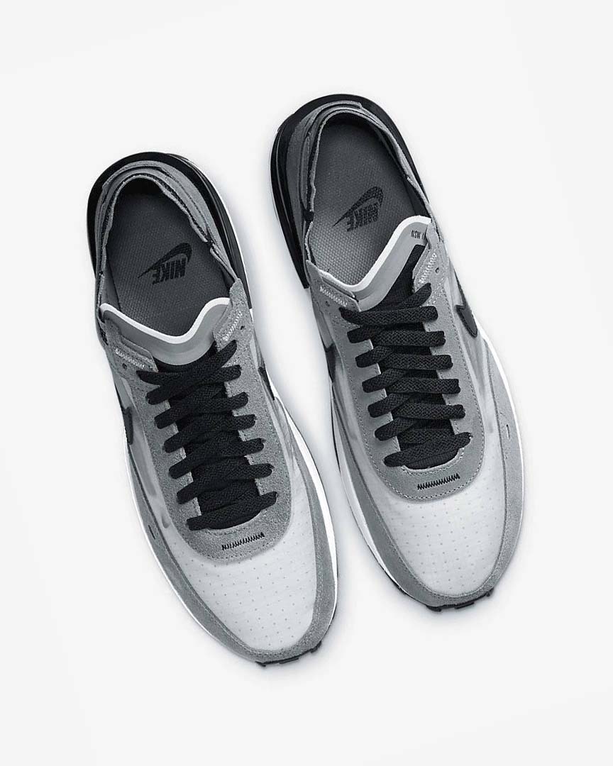 Grey / White / Grey / Black Nike Waffle One SE Men's Sneakers | CA_2513
