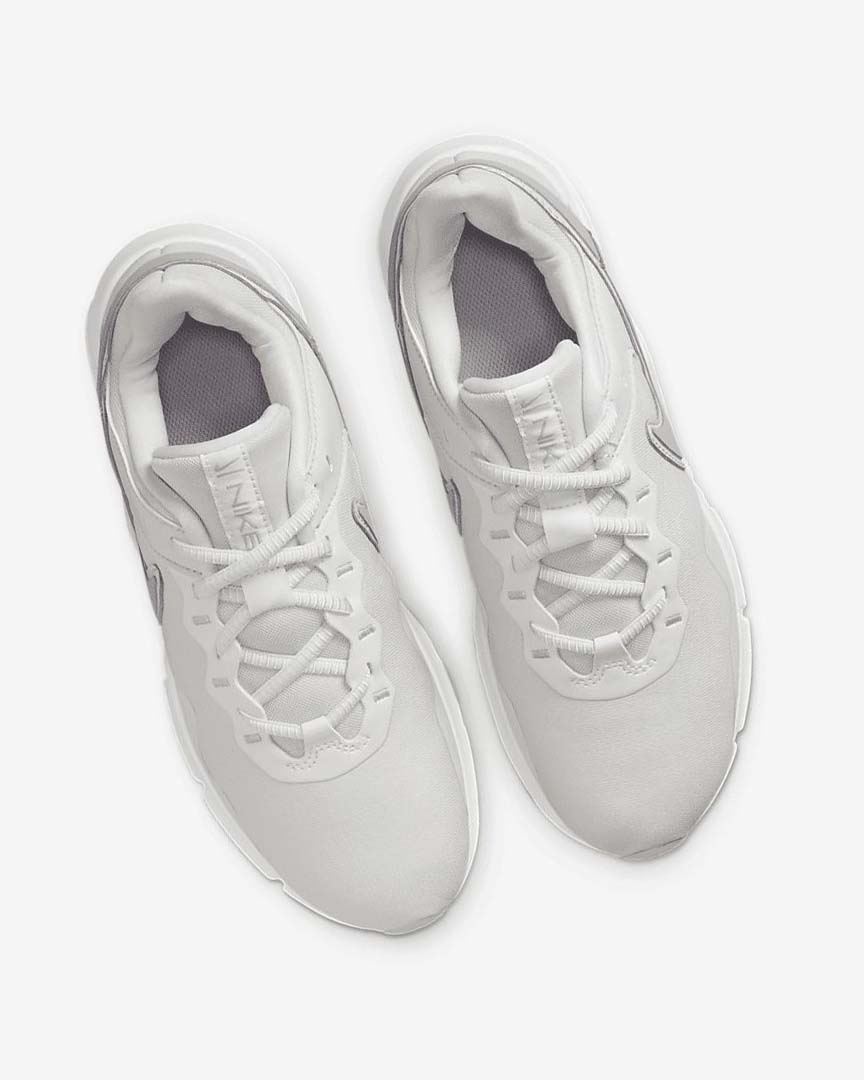 Grey / White / Metal Nike Legend Essential 2 Premium Women's Training Shoes | CA_2714