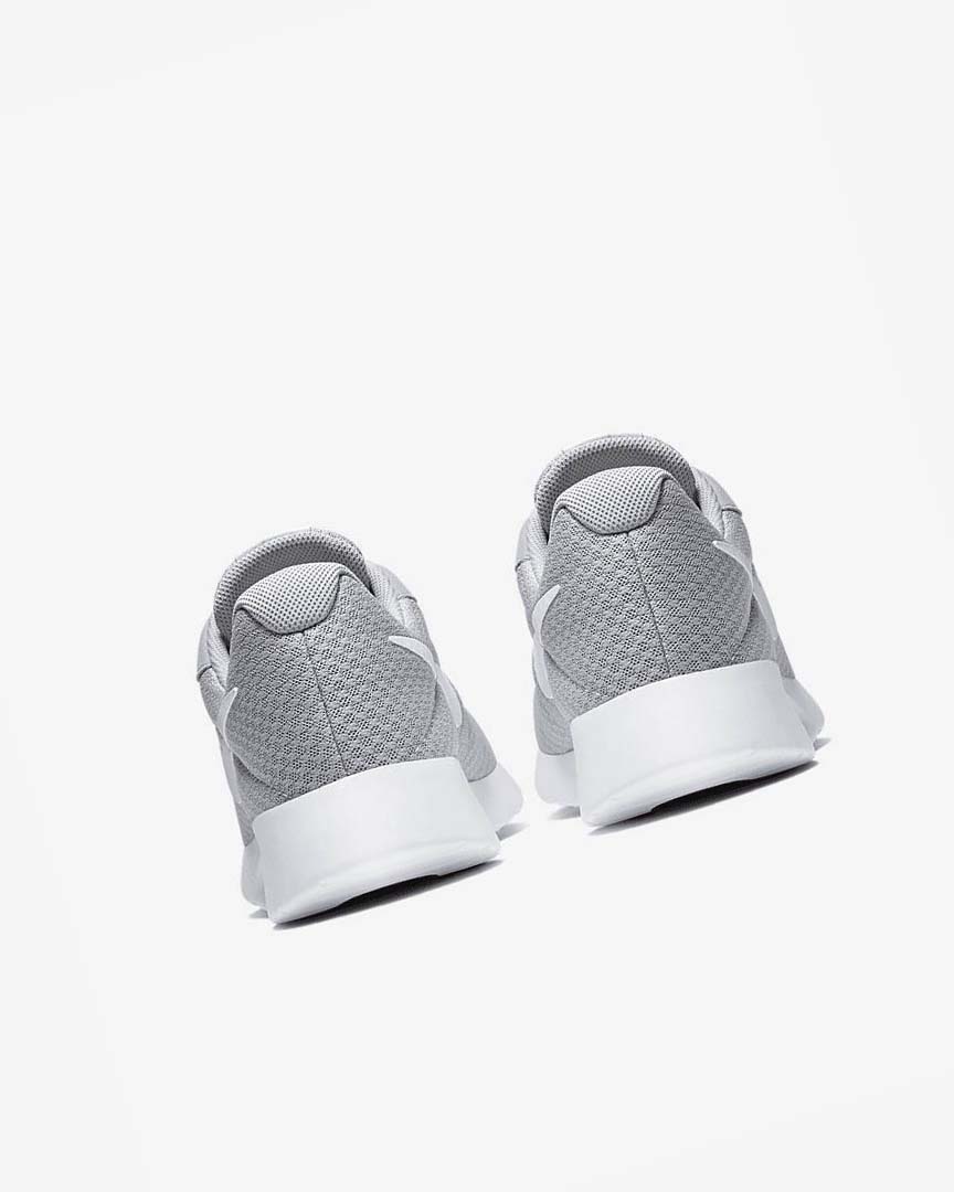Grey / White Nike Tanjun Men's Sneakers | CA_5248