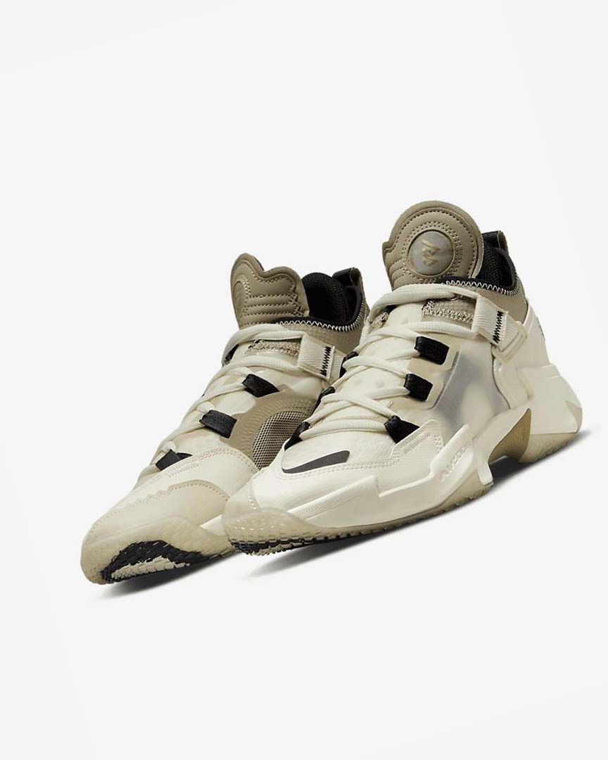 Khaki / Black Nike Jordan .5 'Why Not?' Men's Basketball Shoes | CA_5457