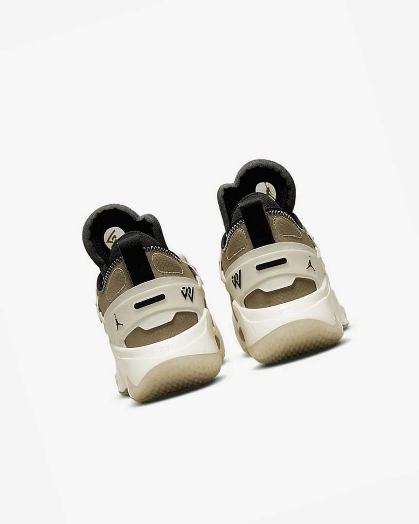 Khaki / Black Nike Jordan .5 'Why Not?' Men's Basketball Shoes | CA_5457