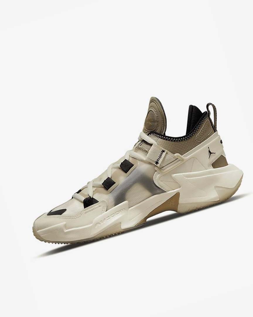 Khaki / Black Nike Jordan .5 \'Why Not?\' Men\'s Basketball Shoes | CA_5457