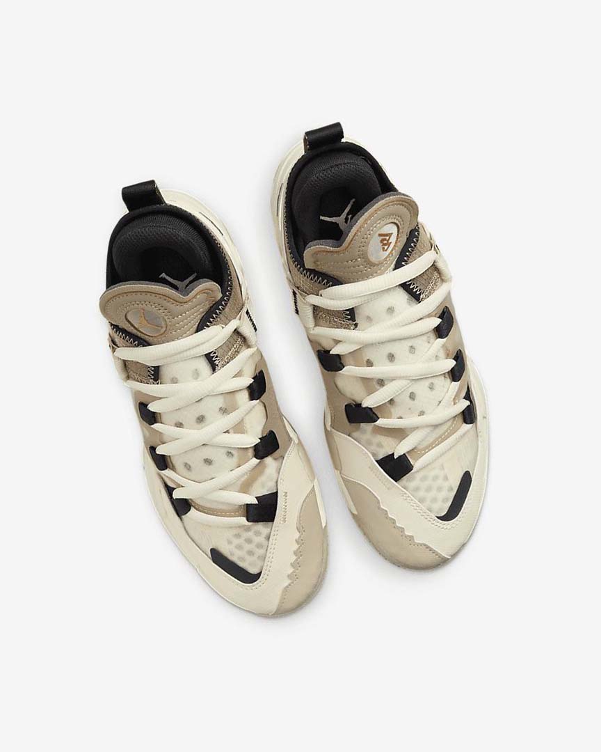 Khaki / Black Nike Jordan 'Why Not?' Zer0.5 Boys' Basketball Shoes | CA_1135