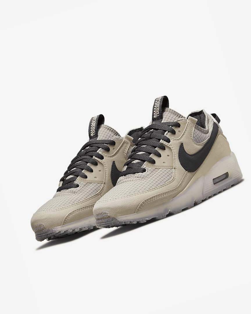 Khaki / Dark Grey Nike Air Max Terrascape 90 Men's Sneakers | CA_4653