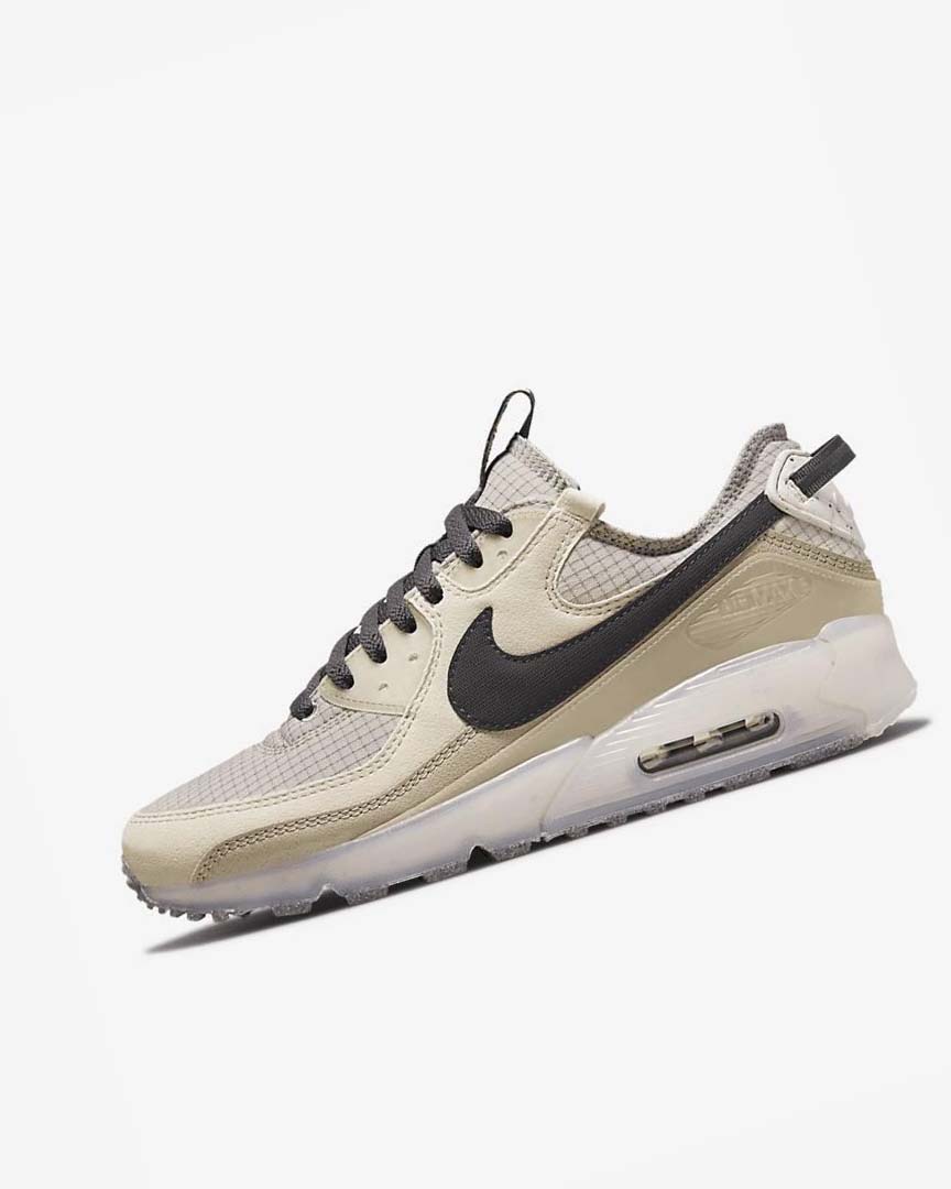 Khaki / Dark Grey Nike Air Max Terrascape 90 Men\'s Sneakers | CA_4653