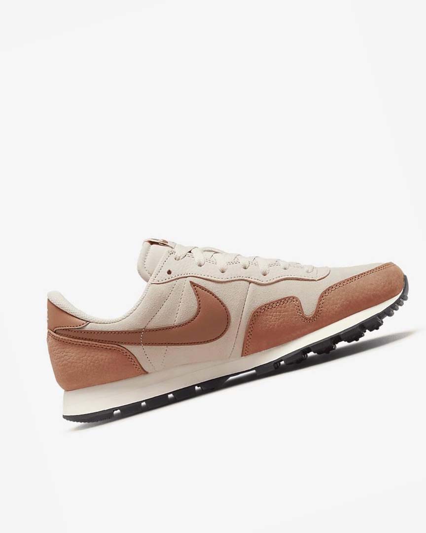 Khaki Grey / Khaki Rose / Light Brown / Red Nike Air Pegasus 83 PRM Men's Sneakers | CA_5349