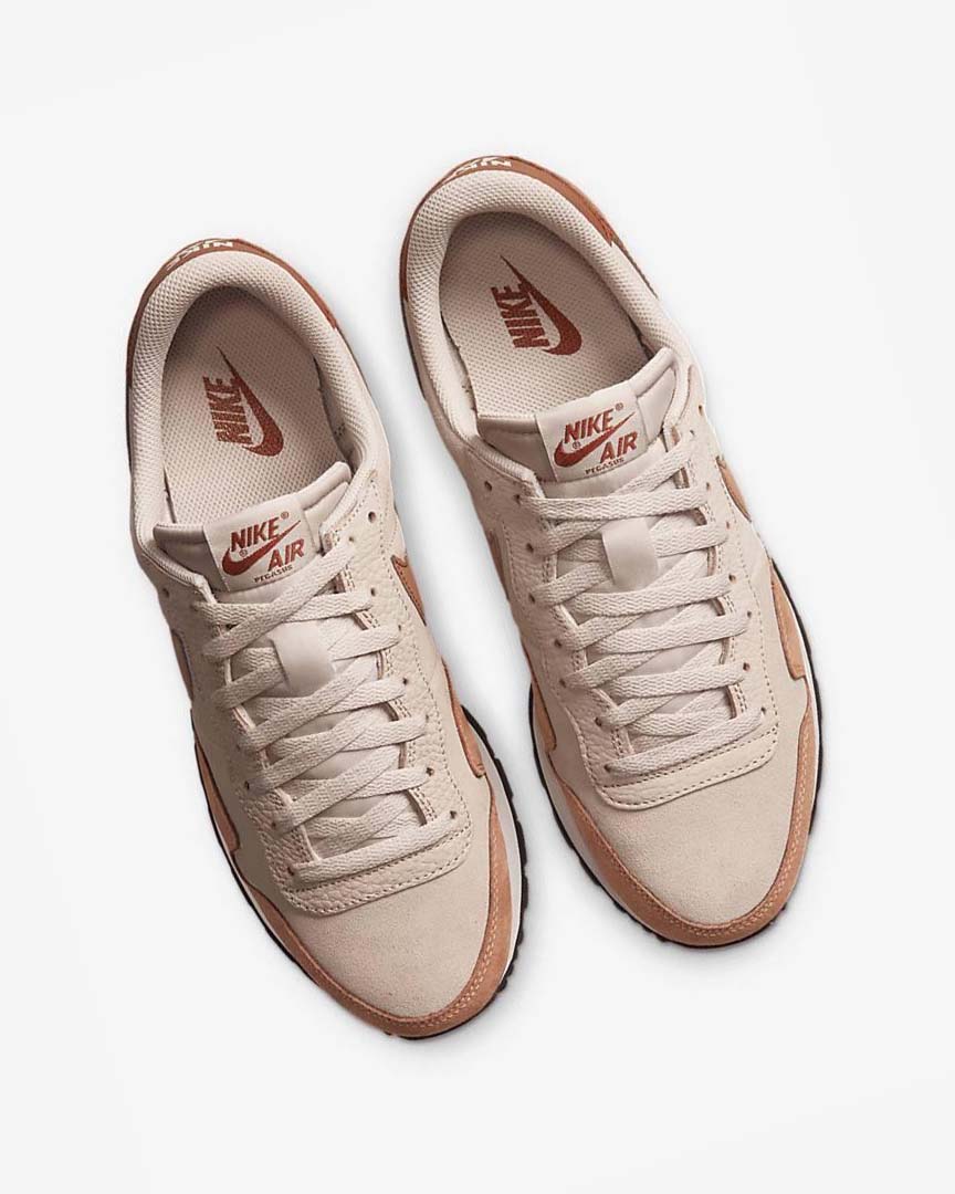 Khaki Grey / Khaki Rose / Light Brown / Red Nike Air Pegasus 83 PRM Men's Sneakers | CA_5349