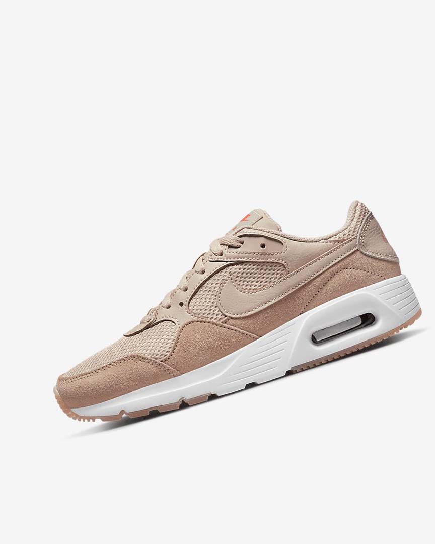 Khaki Grey / Rose / White / Pink Nike Air Max SC Women\'s Sneakers | CA_2608