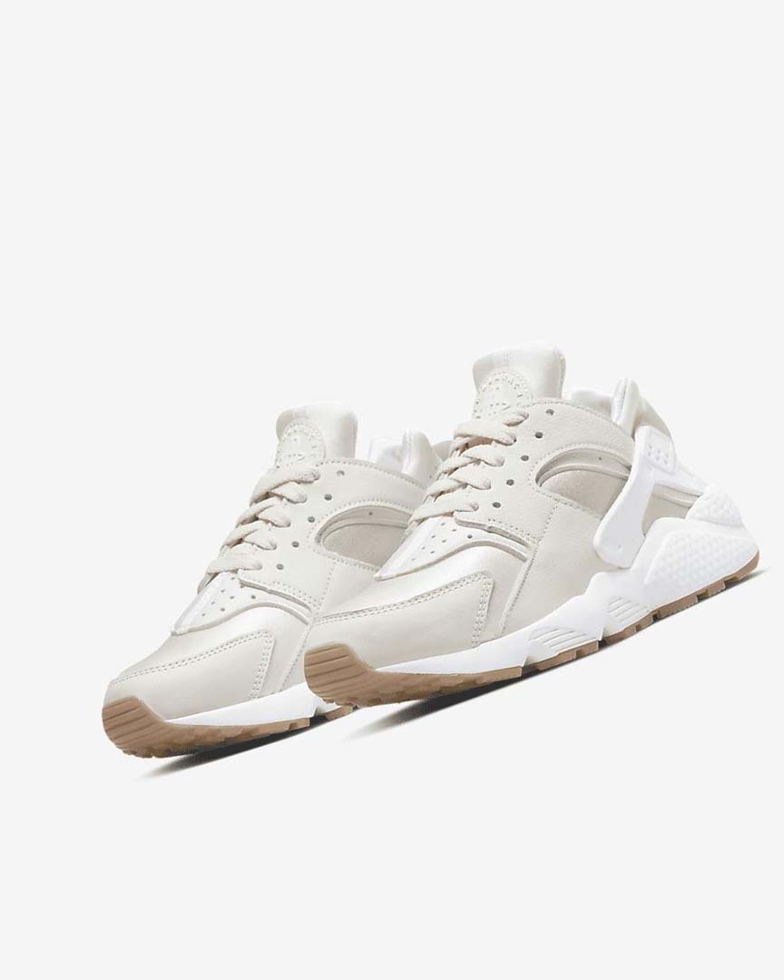Khaki / Light Brown / White Nike Air Huarache Women's Sneakers | CA_2746
