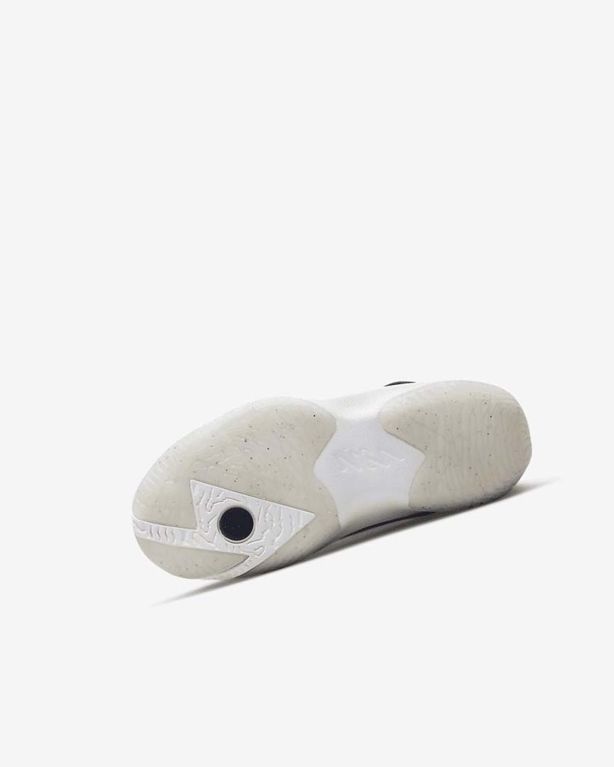 Khaki / White / Metal Gold / Navy Nike Zion 1 Boys' Basketball Shoes | CA_5186