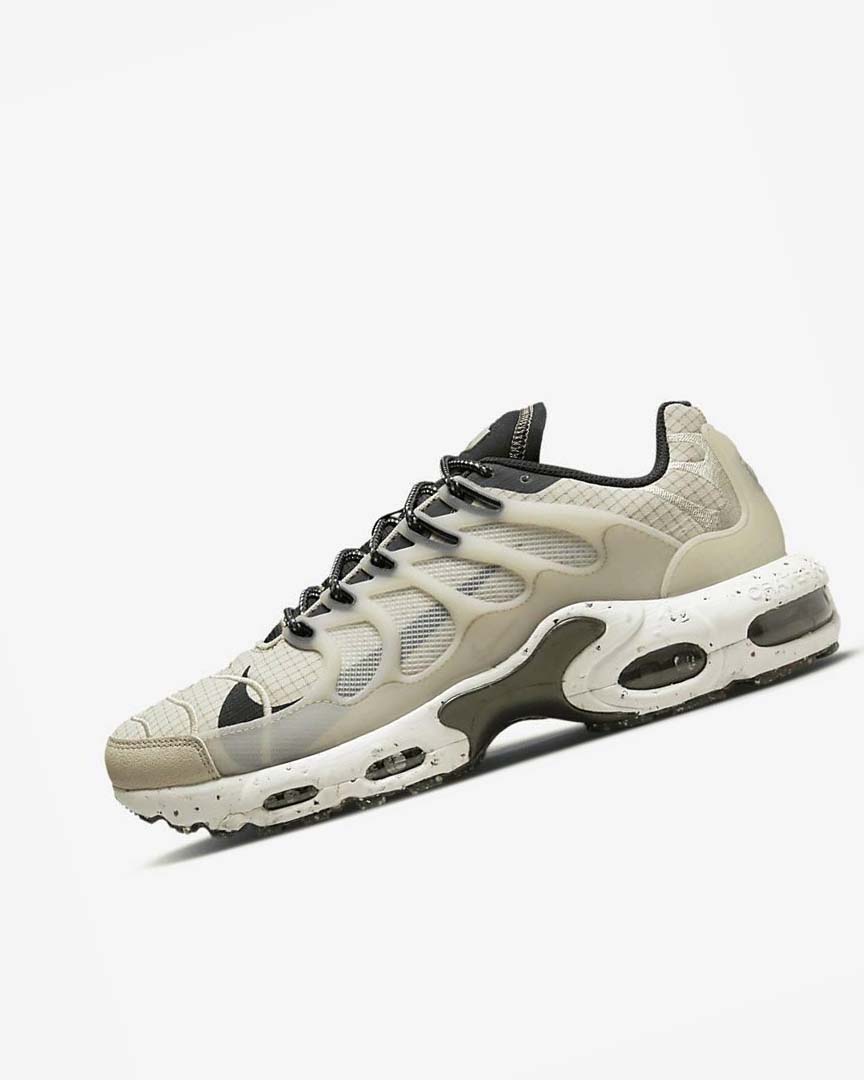 Khaki / White Nike Air Max Terrascape Plus Men\'s Casual Shoes | CA_2696