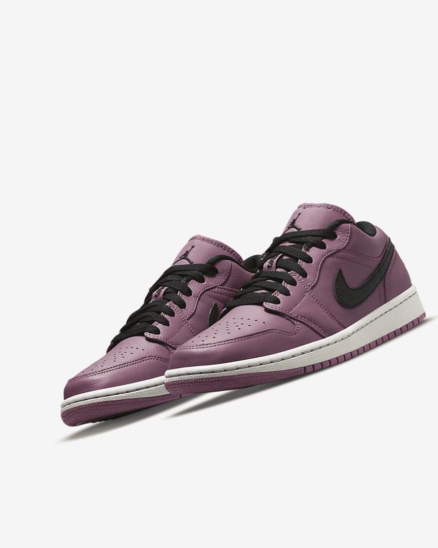Light Beige / Black Nike Air Jordan 1 Low SE Women's Sneakers | CA_3166