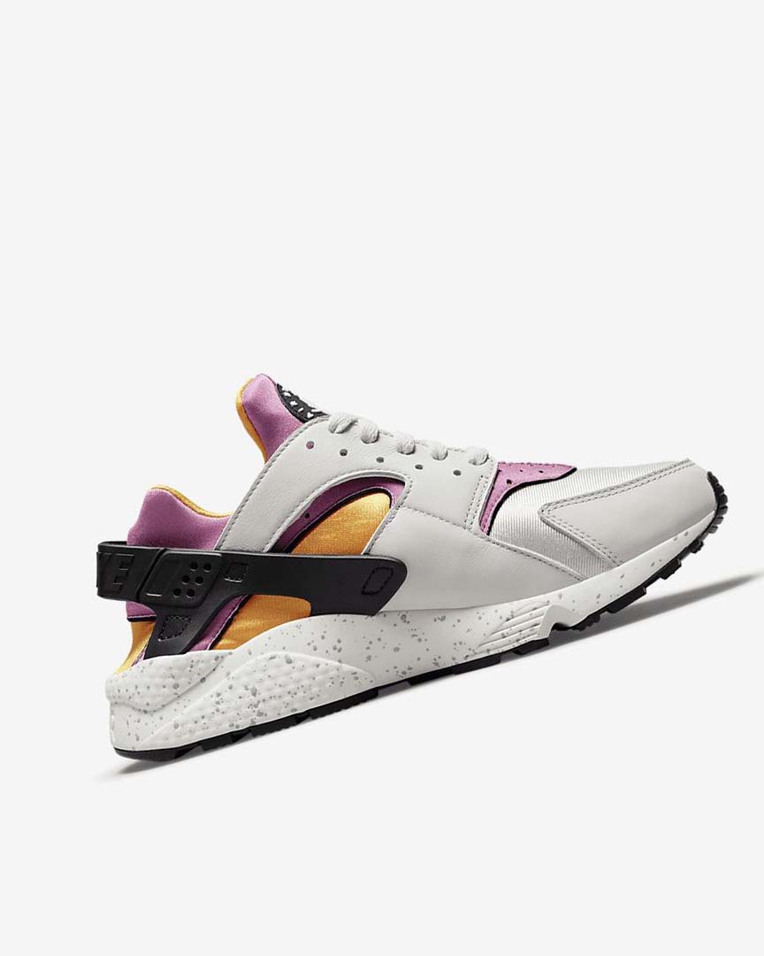 Light Beige / Gold / Black / Pink Nike Air Huarache Men's Sneakers | CA_2396