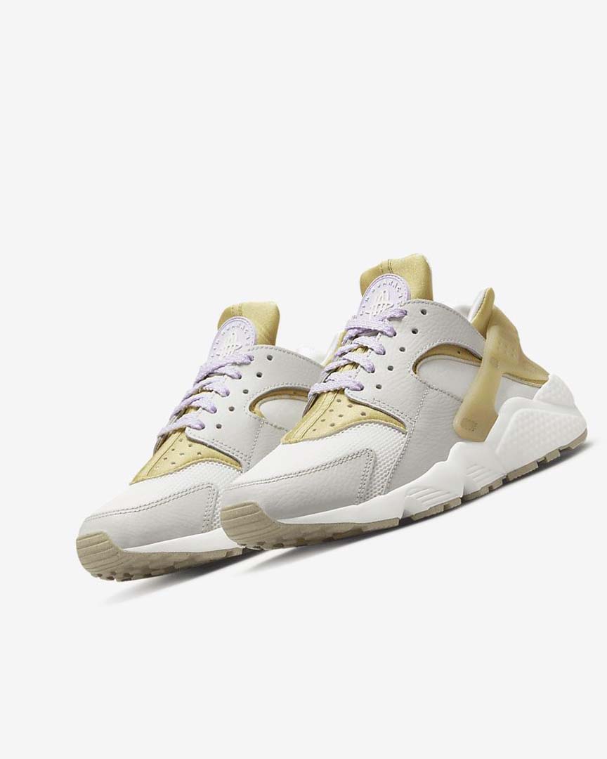 Light Beige Nike Air Huarache Women's Sneakers | CA_4807