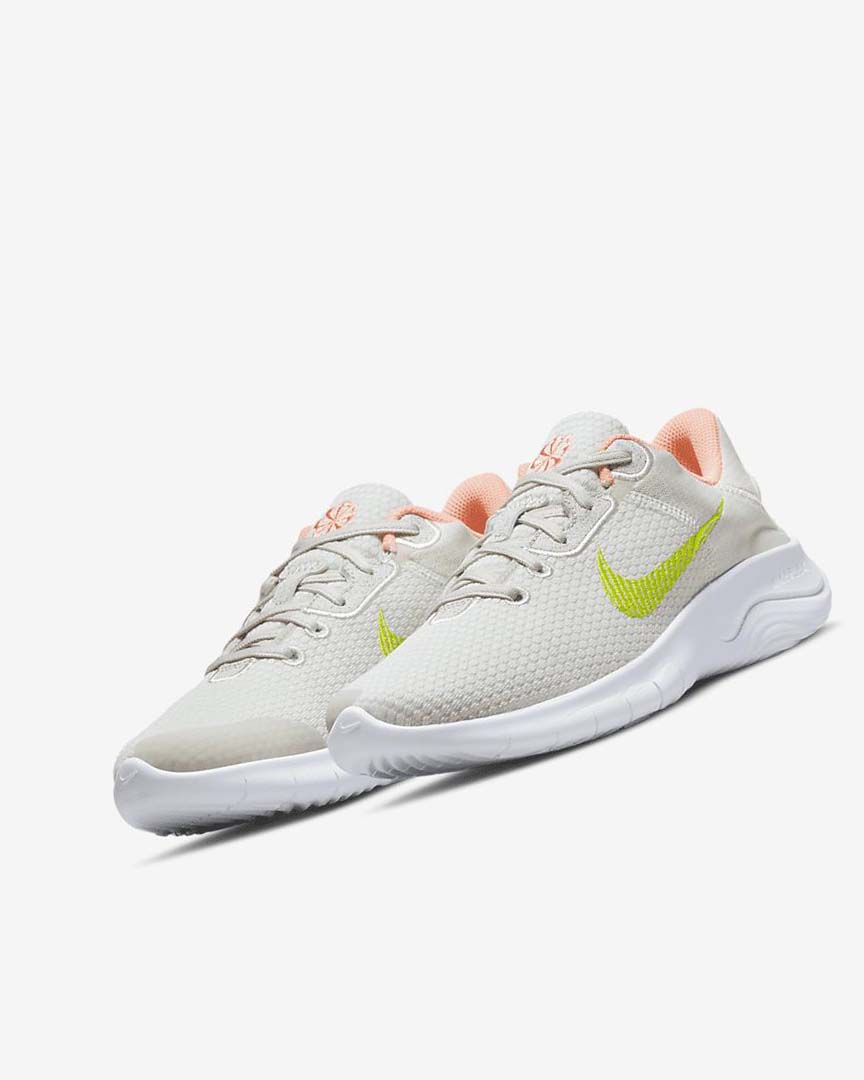 Light Beige / Red / Green Nike Flex Experience Run 11 Next Nature Women's Running Shoes | CA_2564