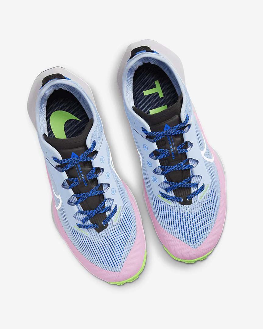 Light Blue / Royal / Black / White Nike Air Zoom Terra Kiger 8 Women's Trail Running Shoes | CA_4717