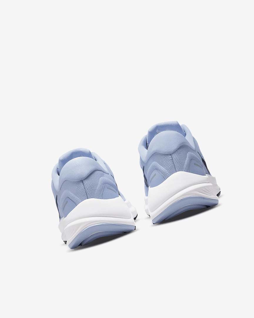 Light Blue / White / Navy / Navy Nike Air Zoom Structure 24 Women's Running Shoes | CA_4592