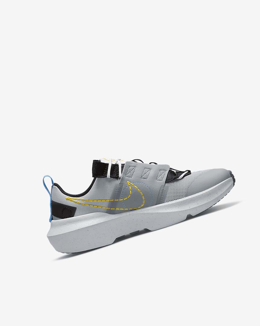 Light Grey / Blue / White Nike Crater Impact Girls' Sneakers | CA_5028