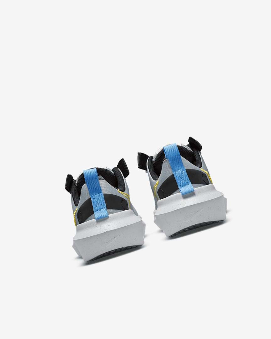 Light Grey / Blue / White Nike Crater Impact Boys' Sneakers | CA_5553