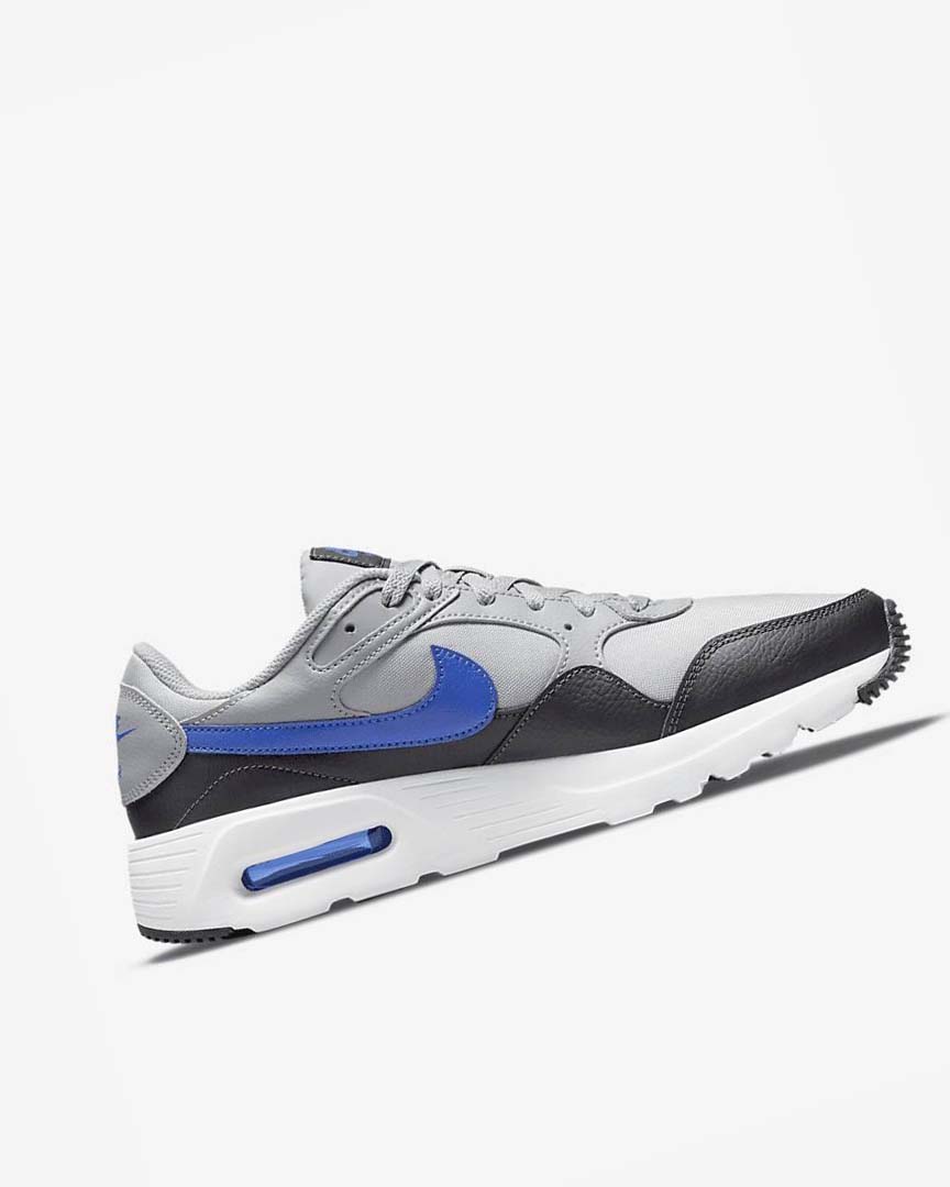 Light Grey / Dark Grey / White / Royal Nike Air Max SC Men's Sneakers | CA_3032