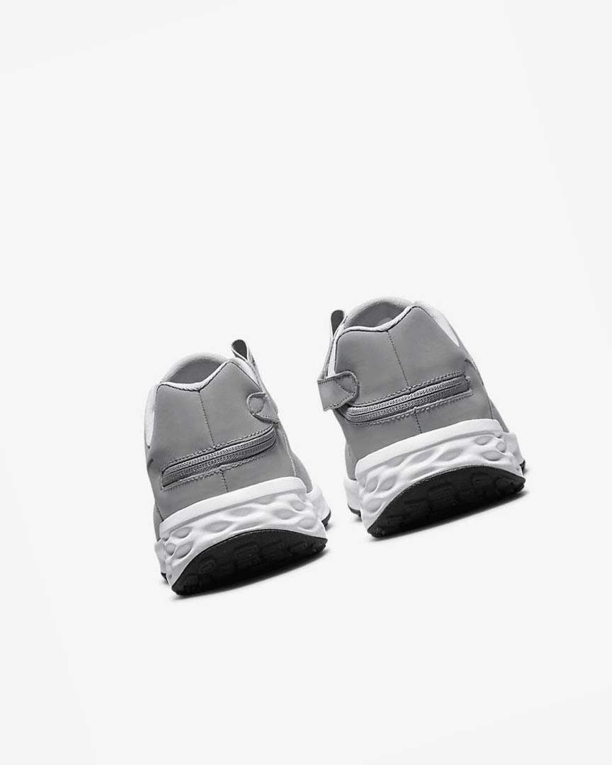 Light Grey / Grey / Dark Grey / Red Nike Revolution 6 FlyEase Next Nature Men's Running Shoes | CA_1202