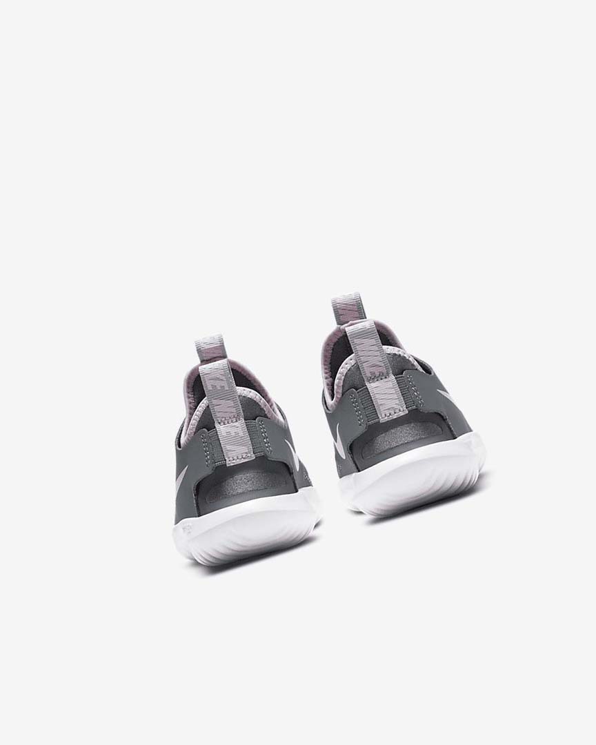 Light Grey / Grey / White / Pink Nike Flex Runner Boys' Shoes | CA_2848