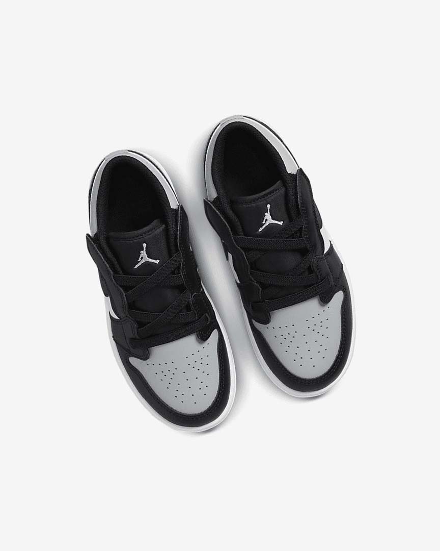 Light Grey / White / Black Nike Jordan 1 Low Alt Boys' Shoes | CA_5456