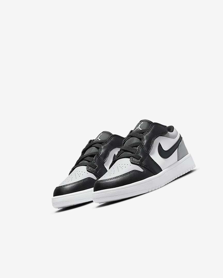 Light Grey / White / Black Nike Jordan 1 Low Alt Boys' Shoes | CA_5456