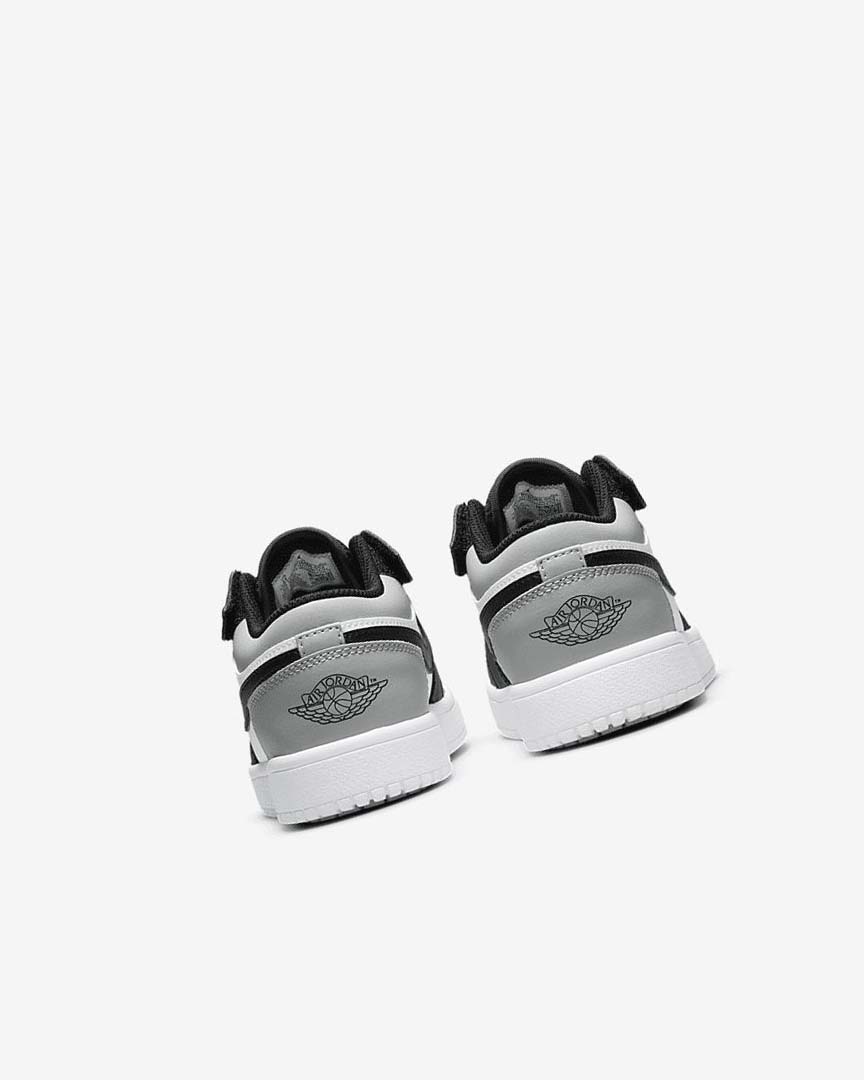 Light Grey / White / Black Nike Jordan 1 Low Alt Boys' Shoes | CA_5456