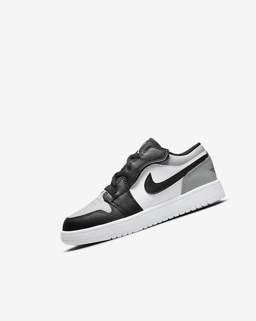 Light Grey / White / Black Nike Jordan 1 Low Alt Boys\' Shoes | CA_5456