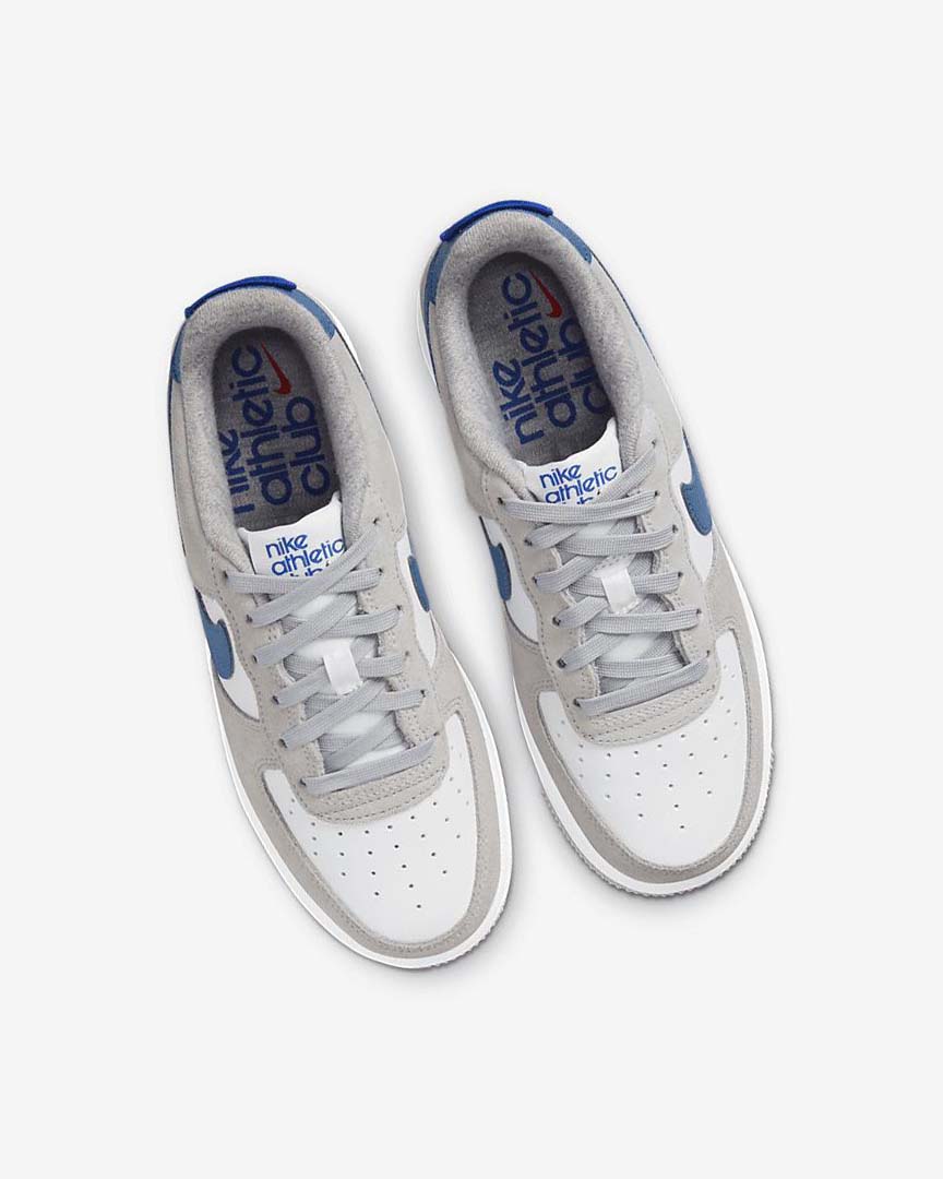 Light Grey / White / Light Grey Nike Air Force 1 LV8 Boys' Sneakers | CA_4792