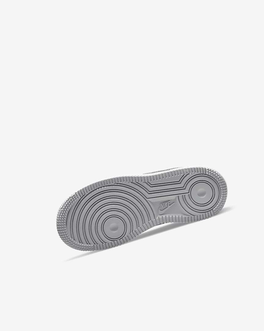 Light Grey / White / Light Grey Nike Force 1 LV8 Girls' Shoes | CA_2777