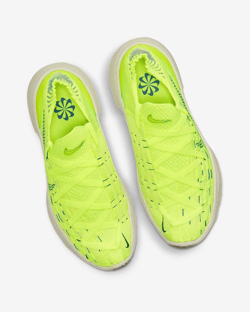 Light Lemon / Green / Turquoise Nike Space Hippie 04 Women's Sneakers | CA_2663