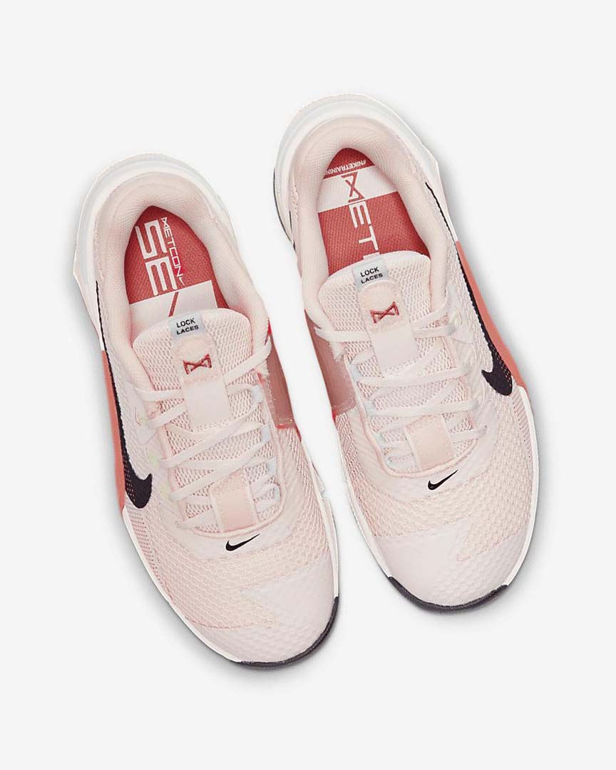 Light Pink / Light Green / Purple Nike Metcon 7 Women's Training Shoes | CA_4844