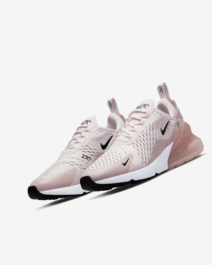 Light Pink / Pink / Black Nike Air Max 270 Women's Casual Shoes | CA_5603
