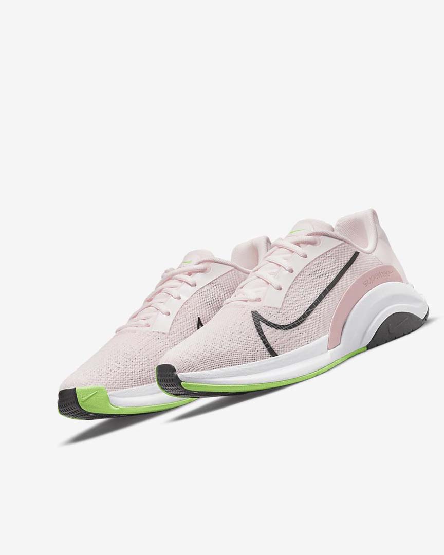Light Pink / Pink / Green / Black Nike ZoomX SuperRep Surge Women's Running Shoes | CA_3145