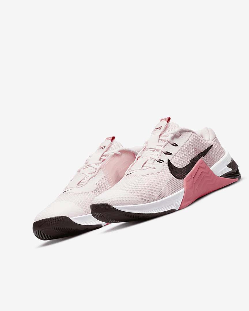 Light Pink / Pink / Metal Nike Metcon 7 Women's Training Shoes | CA_4533
