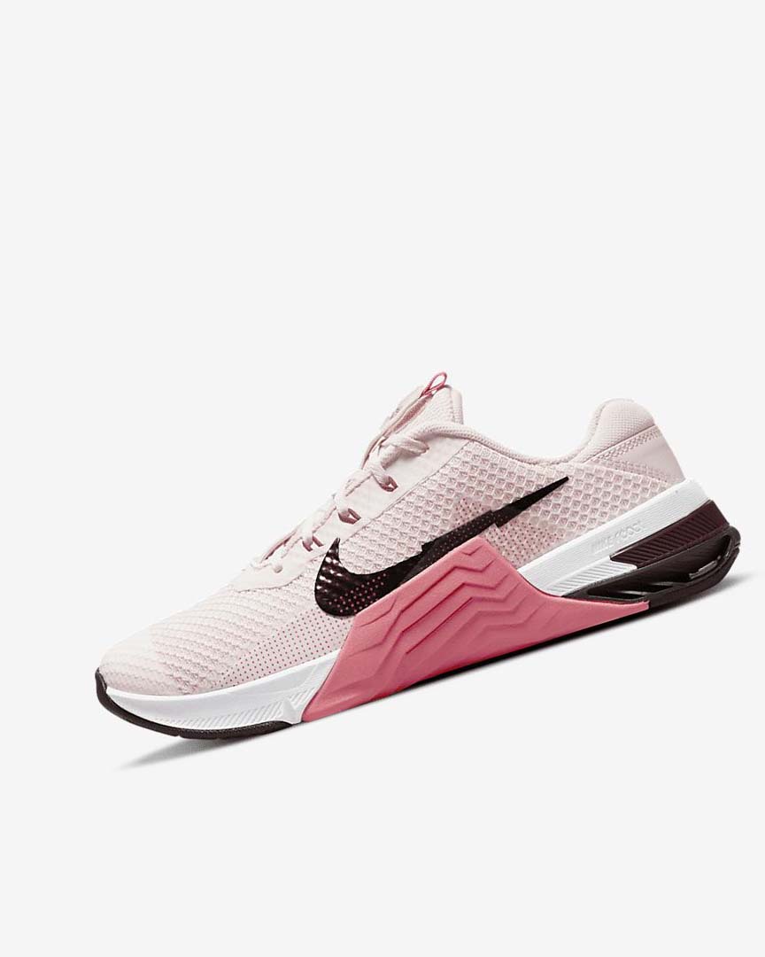 Light Pink / Pink / Metal Nike Metcon 7 Women\'s Training Shoes | CA_4533