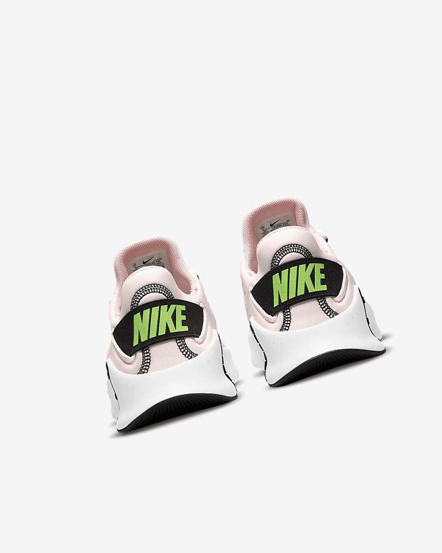 Light Pink / White / Black / Green Nike Free Metcon 4 Women's Training Shoes | CA_1174