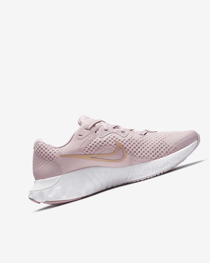 Light Purple / White / Metal Red Brown Nike Renew Run 2 Women's Running Shoes | CA_5339
