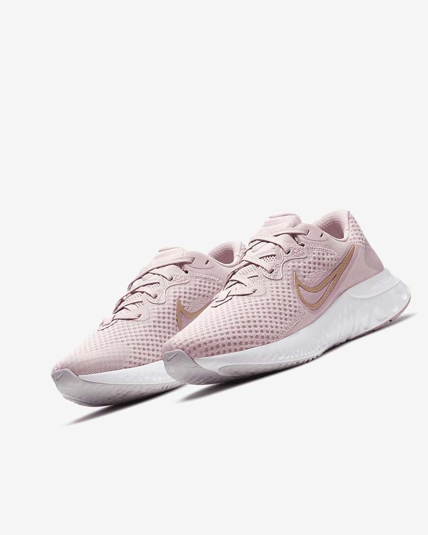 Light Purple / White / Metal Red Brown Nike Renew Run 2 Women's Running Shoes | CA_5339