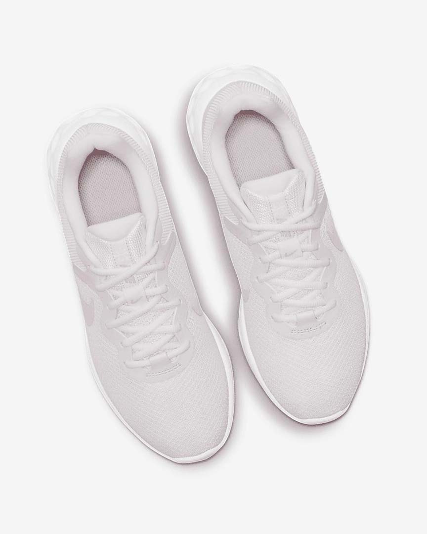 Light Purple / White Nike Revolution 6 Next Nature Women's Running Shoes | CA_5064